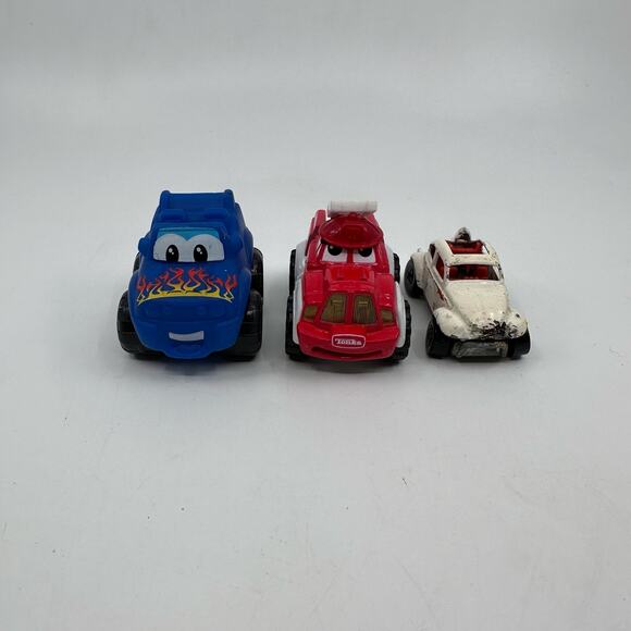VTG Tonka Car Set 5 Pieces Vehicles - Kid Galaxy School Bus, Fire Truck, & Cars - Picture 5 of 5